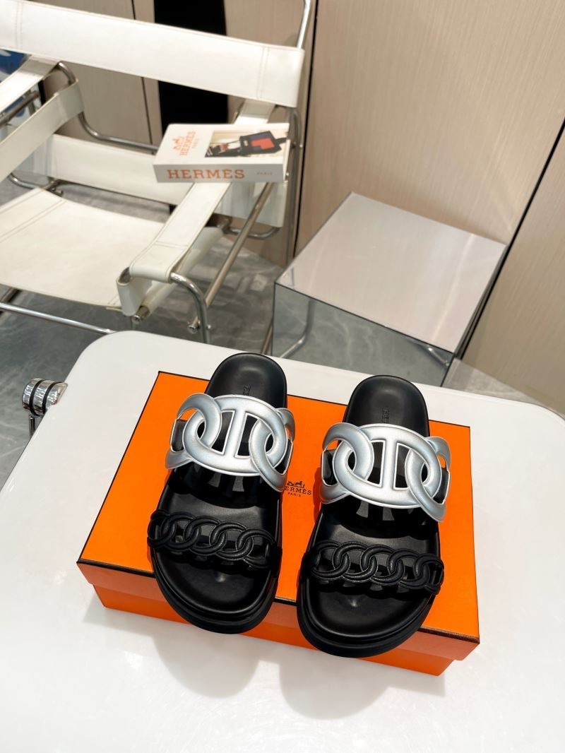 Hermes Slippers